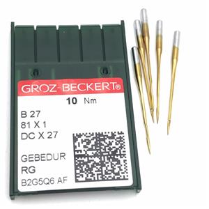 Size 9 Metric 65 100 Groz-Beckert B27 DCX27 Ball Point Overlock Sewing Machine Needles