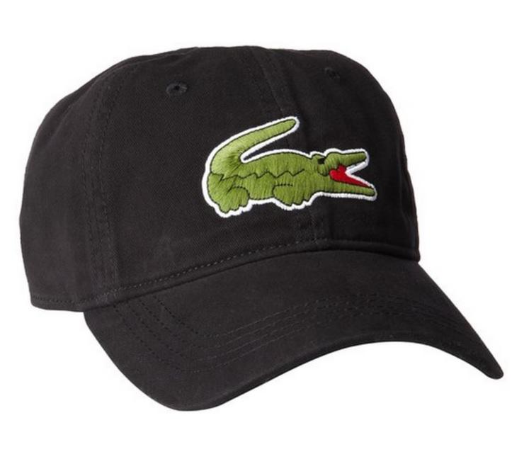 NEW Lacoste Mens Cotton Gabardine HAT Baseball CAP With Large Crocodile ...