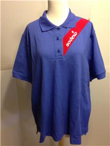 NEW SODEXO ATLANTIC BLUE POLO UNIFORM SHIRT SHORT SLEEVE SIZE 2XL ...