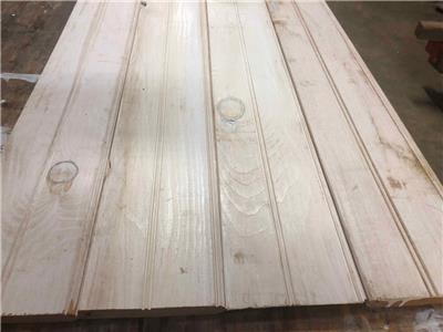 Lot #111 - 40 sf 3/4" T&G Pine beadboard white 5" W, 1 ...