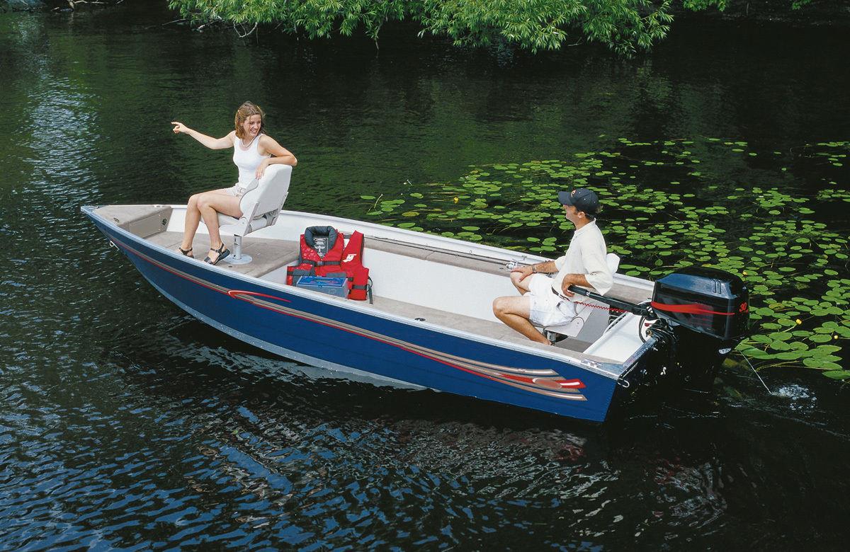 6.25oz SEMICUSTOM BOAT COVER FOR LUND 1440V REBEL TILLER O/B 1999