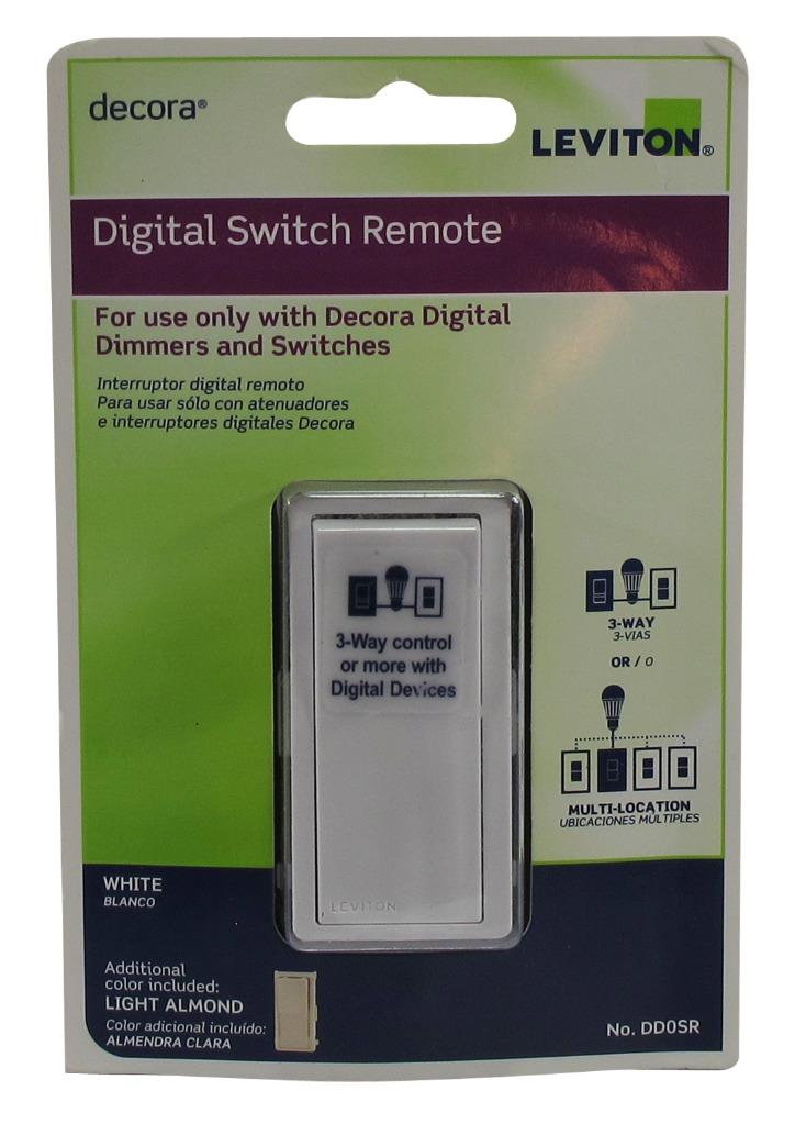 Leviton DD0SR1M 3 pole Bluetooth Wireless Light Switch 15 amp White