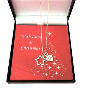 Idea De Regalo De Navidad mariposa Rhinestone Colgante Collar Cadena Navidad Fiesta UK