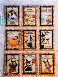 Halloween Kids~Pocket Pen Pal Letter Kit~sleeve protector~#17~judysjemscrafts