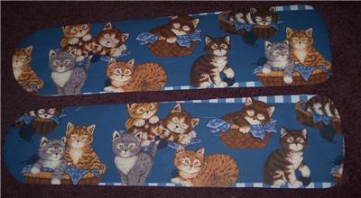 Details About Custom 42 Ceiling Fan With Adorable Kittens Cats Motif Country Blue
