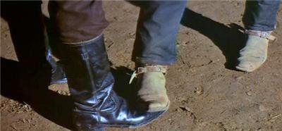 Clint Eastwood Boot Spurs Cowboy Spaghetti Western Style Great Christmas Gift Ebay