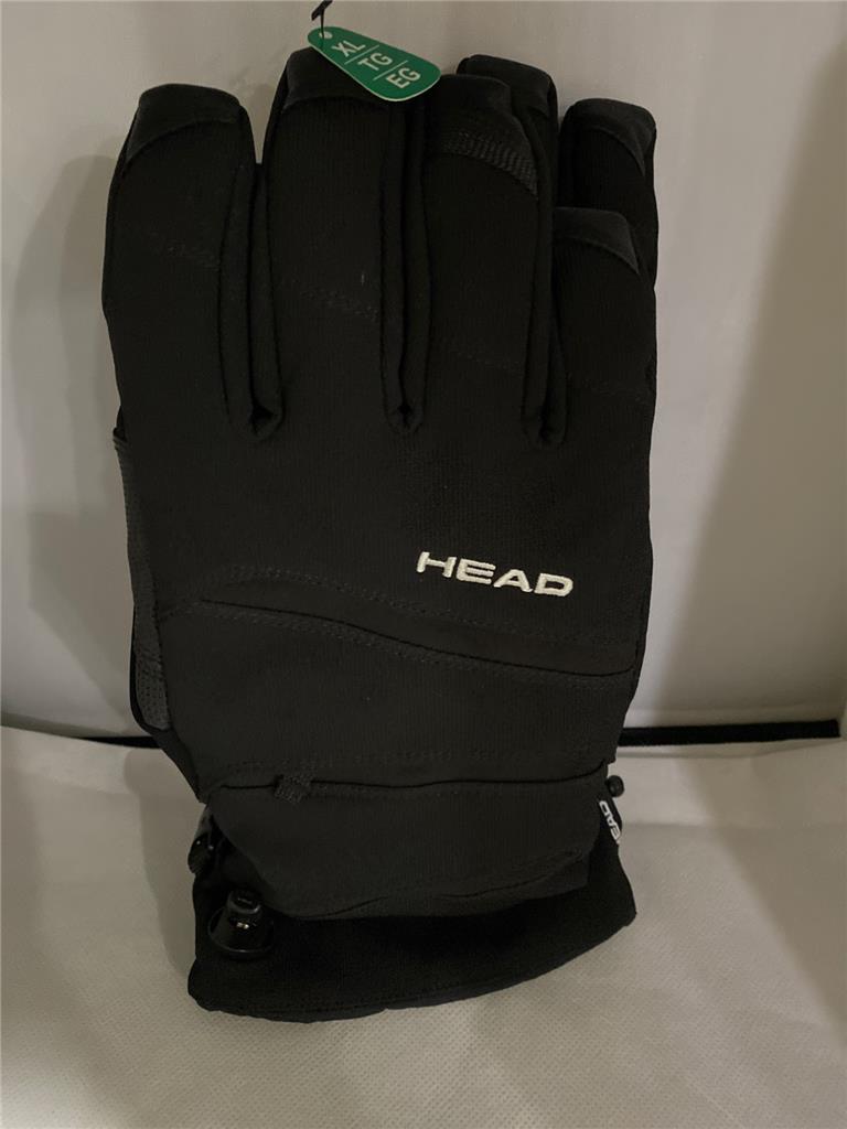 HEAD Women's Waterproof Hybrid Gloves Sensatec Black Size Small