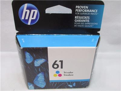 Genuine OEM Hewlett-Packard HP 61 Tri-color Ink Cartridge HP61 Date 10/ ...