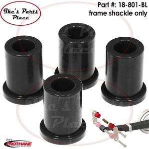 Prothane 18-801 Front Frame Shackle Bushing Kit 84-85 Toyota 4Runner-Poly