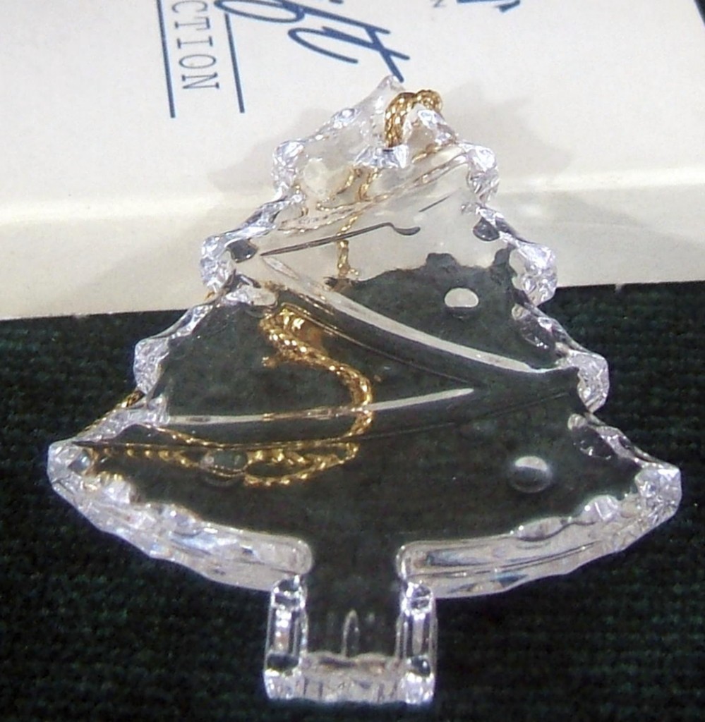 AVON CLASSIC CHRISTMAS CRYSTAL ORNAMENT TREE 1998 MIB eBay