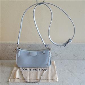 Louis Vuitton Sky Blue EPI Easy Pouch on Strap Shoulder Bag (IXZ) 144020000891 Do