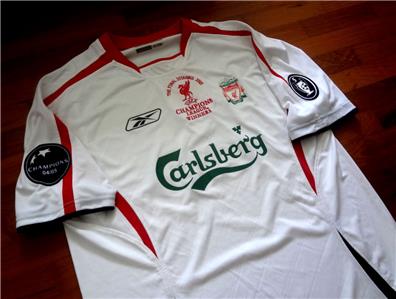 Reebok 03/04 Liverpool FC Away Shirt 04/05 Liverpool FC