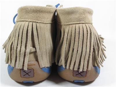 twisted x women's serape fringe driving moccasins