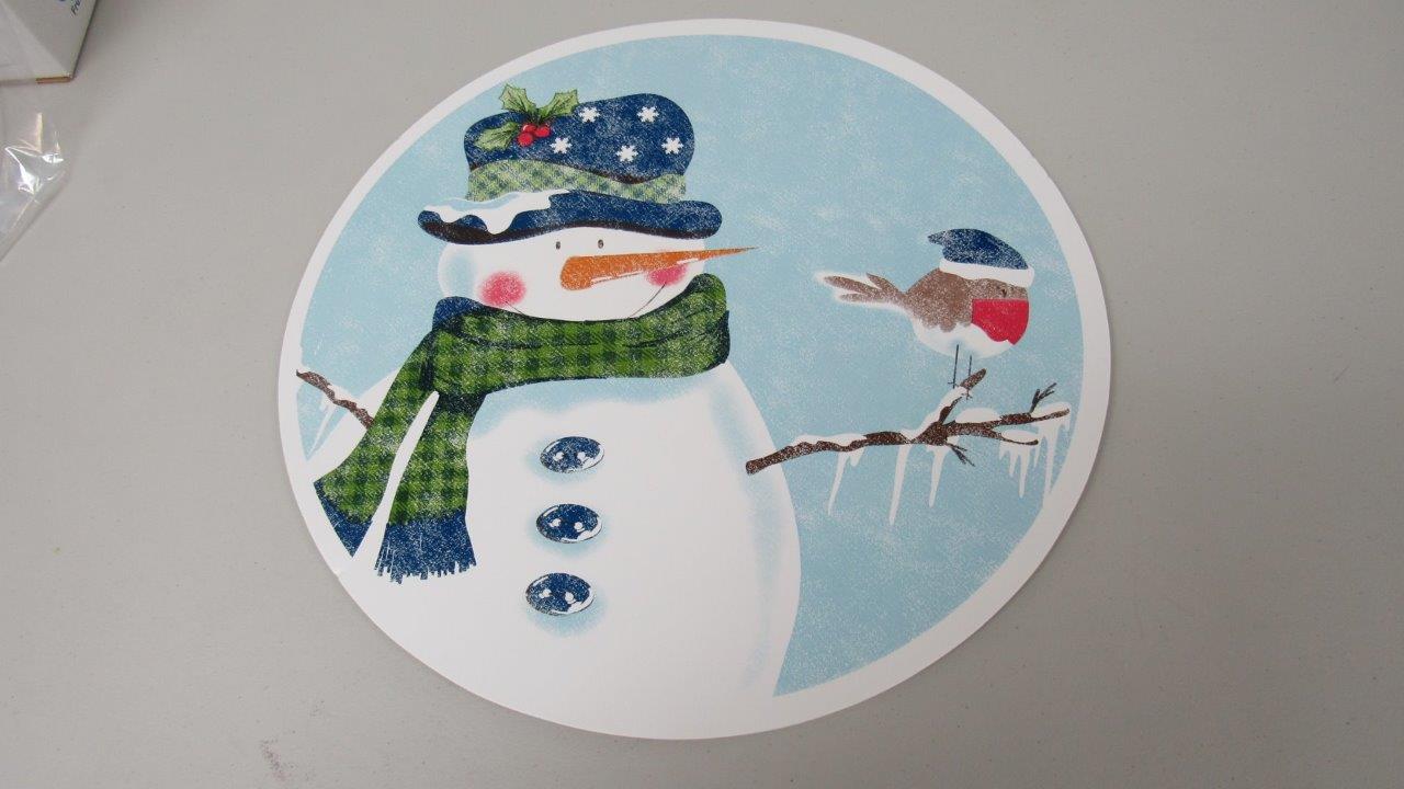Buy Christmas & Holiday Round Placemats eBay