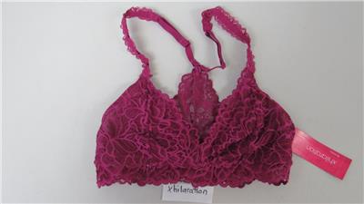 fuschia bralette
