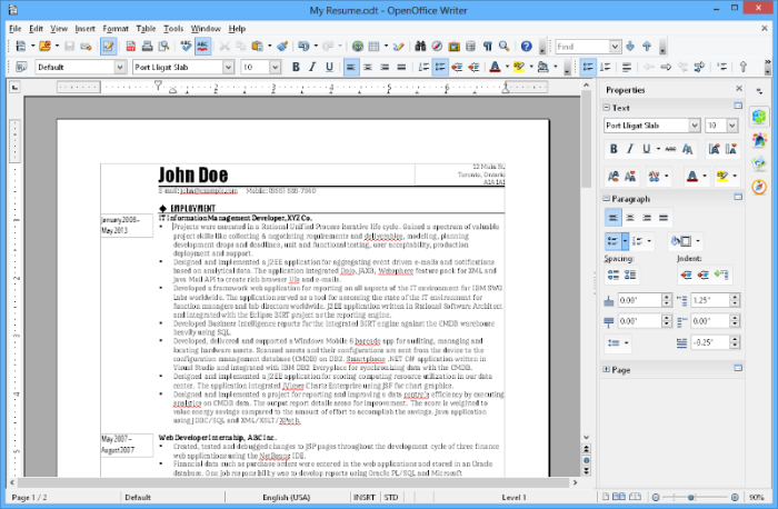 Open Office 4.1.2 Suite OLD VERSION Win /& Mac Version CD