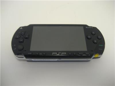 Sony PSP 1000 Black Handheld Playstation System PSP-1001 +