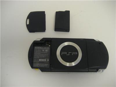 Sony PSP 1000 Black Handheld Playstation System PSP-1001 +