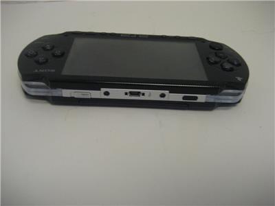 Sony PSP 1000 Black Handheld Playstation System PSP-1001 +