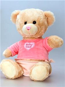 25cm Cuddles Baby Boy Baby Girl Keel Soft Plush Teddy
