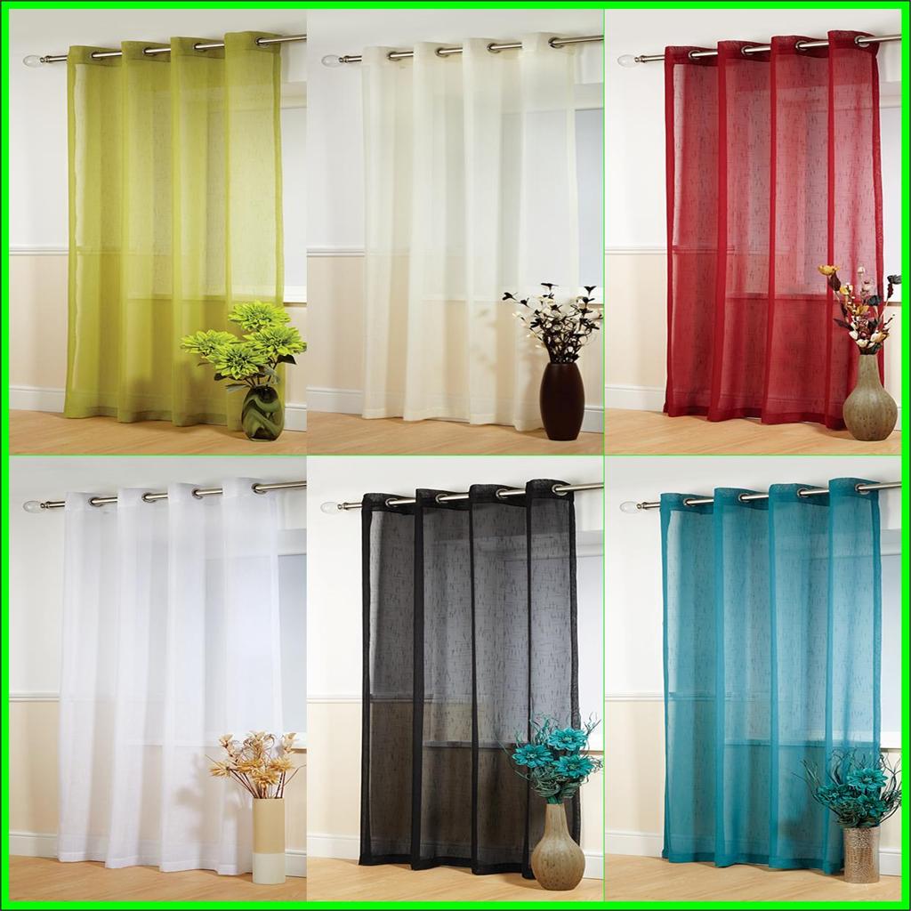 Plain Voile Curtain Panel Rod Pocket Net Slot Top FREE 1ST CLASS ... for Coloured Net Curtains
61obs Plain Voile Curtain Panel Rod Pocket Net Slot Top FREE 1ST CLASS ... for Coloured Net Curtains
61obs