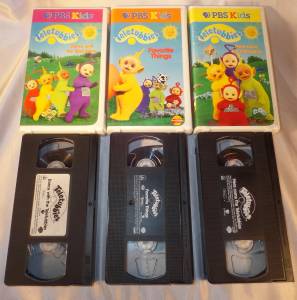 PBS Kids TELETUBBIES VHS Movie Tapes Lot x 3 | eBay