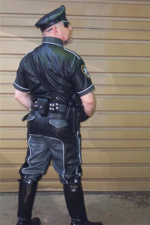 Leather Cop Uniform Best