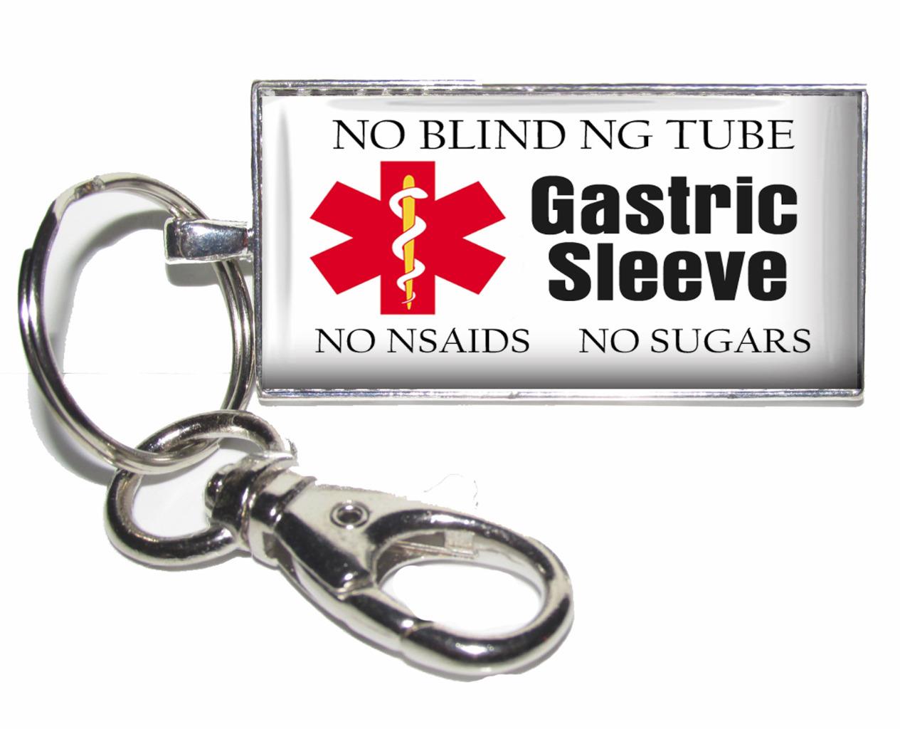 PACEMAKER Medical Alert Metal Key Ring MADE IN THE USA!