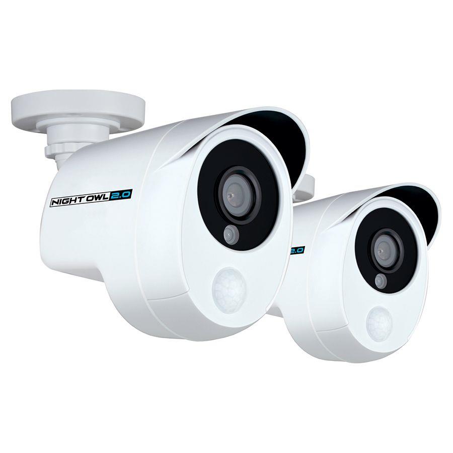 Night Owl Security 2Pack AddOn 1080p Wired HD Security Cameras w