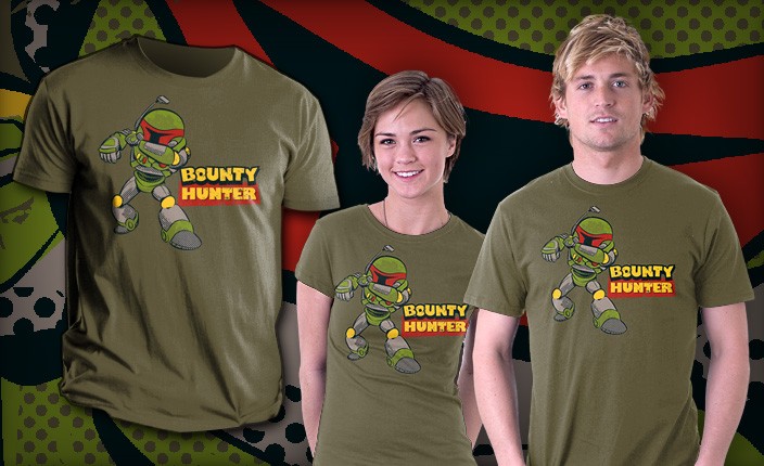 Star Wars Boba Fett als Toy Story Buzz Lightyear Parodie Teefury Damen Shirt RAR - Bild 2 von 2