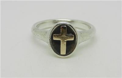 james avery mens cross ring retired