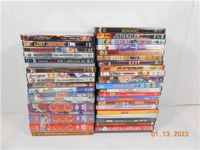 ASSORTED LOT OF 39 DVD'S JAPANESE ANIME | eBay