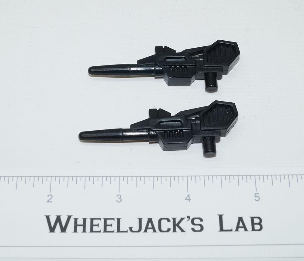 Predaking Rampage 2x Guns Lasers 1986 Vintage G1 Transformers Action Figure
