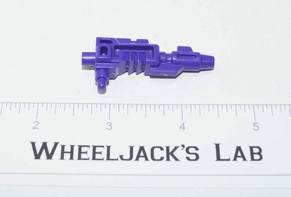 Piranacon Overbite Laser Gun Vintage Hasbro 1988 G1 Transformers Action Figure