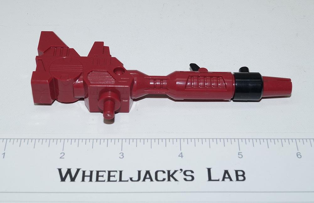 Metroplex Six-Gun Left Red Leg Gun 1985 Vintage G1 Transformers Action Figure