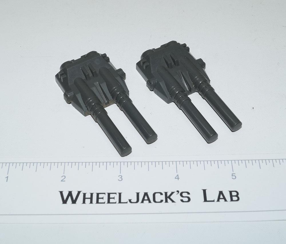 Scorponok 2x Dual Laser Guns Cannons 1987 Vintage G1 Transformers Action Figure