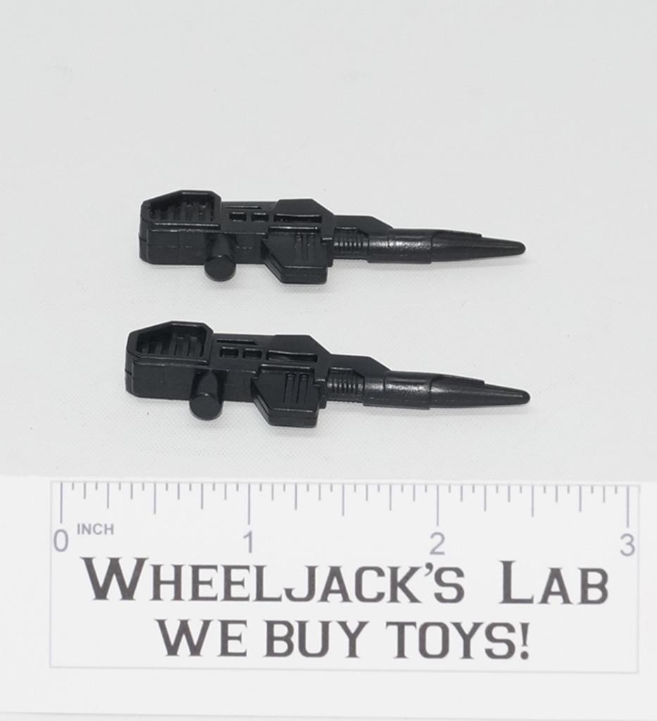 Predaking Tantrum Guns Lasers Pair 1986 Vintage G1 Transformers Action Figure