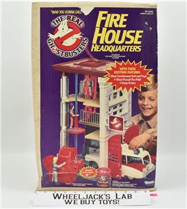 Firehouse Headquarters Playset The Real Ghostbusters 1984 Kenner NEW MIB eBay