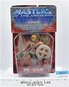 マテル　ラストアクションヒーロー シュワ　メールオファー限定品　セット He-Man w/VHS MOSC 200X MOTU Masters Of The Universe Mattel 2001
