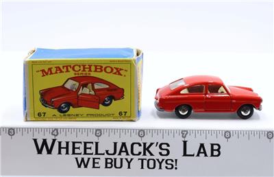 Volkswagen 1600 TL 67 Lesney Matchbox Series 1960's Made In