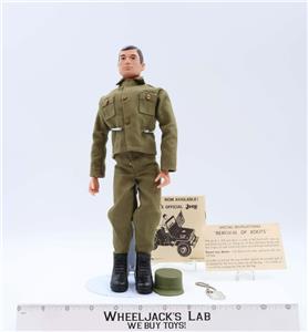 Action Soldier Painted Brown Hair Complete ORIGINAL GI Joe