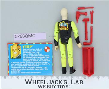 Chip 100% Complete The Incredible Crash Dummies 1992 Tyco Action
