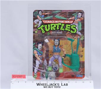 Casey Jones CAS GRADED 85 85/85/85 19-Back TMNT 1989 Playmates