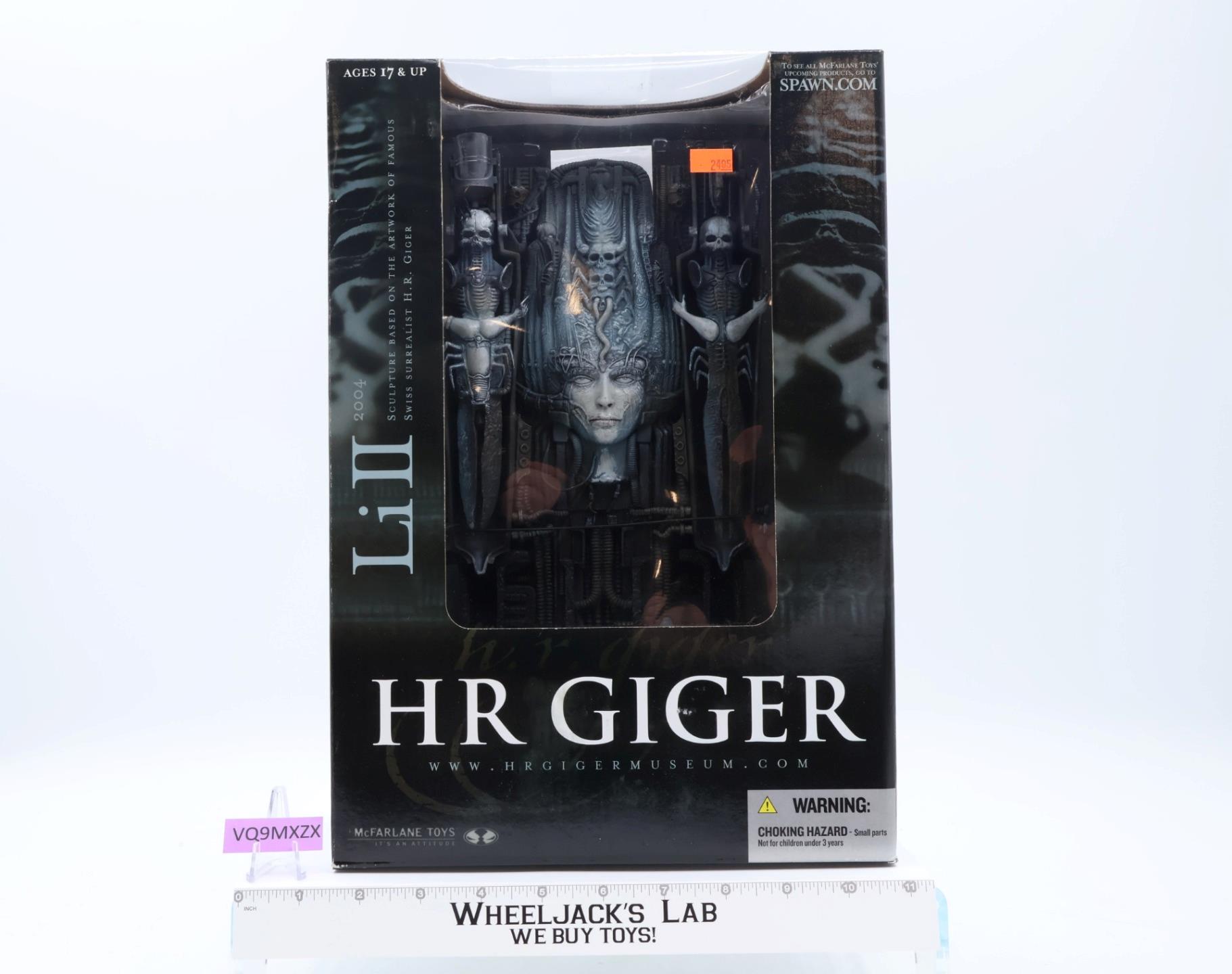Li II HR Giger Surrealist 3D Sculpture 2004 McFarlane Toys NEW MIB