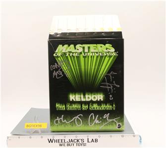Keldor MOTUC He-Man Classics AUTOGRAPHED Four Horsemen Studios NEW