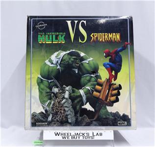 ハルクvsスパイダーマン サイドショウ　ジオラマ 限定750体SIDESHOW Hulk vs Spider-Man Marvel 2006 Sideshow Collectibles