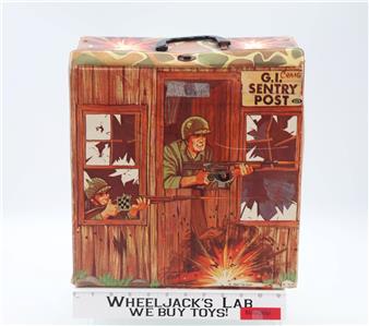 G.I. Sentry Post Carry Case GI Joe 1960s Ideal Vintage 12
