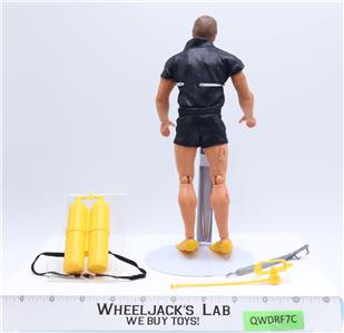 [G3101] Big Jim　マテル ビッグジム Black Scuba Outfit Deep Sea Diving Big Jim 1974 Mattel Action