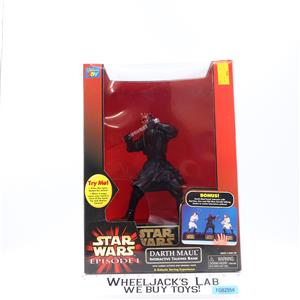 STAR WARS1997香港返還モデル　talking bank Darth Maul Interactive Talking Bank Star Wars 1999 Thinkway Toys