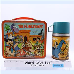 The Flintstones and Dino Metal Lunch Box 1962 Aladdin Industries w